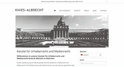 Desktop Screenshot of new-media-law.net